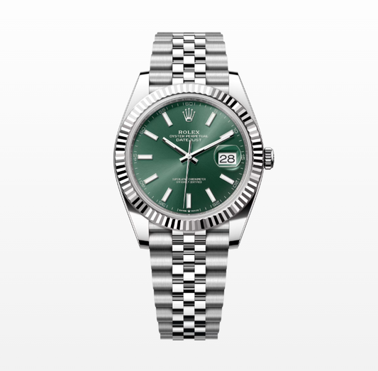Datejust Steel Jubilee Green Dial 41mm