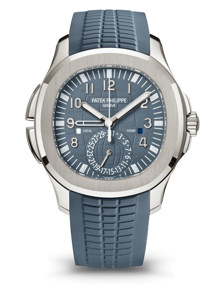 Patek Philippe Aquanaut 5164G-001 Blue Dial Blue Rubber