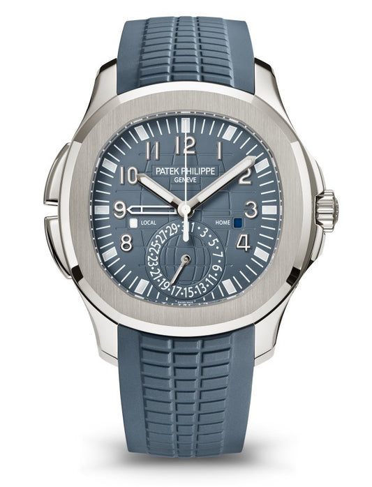 Patek Philippe Aquanaut 5164G-001 Blue Dial Blue Rubber