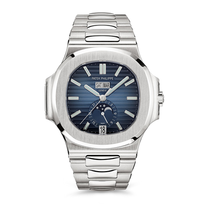 Patek Philippe Nautilus 5726/1A-014 Annual Calendar Stainless Steel Blue Dial