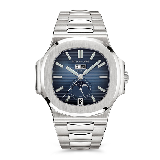 Patek Philippe Nautilus 5726/1A-014 Annual Calendar Stainless Steel Blue Dial