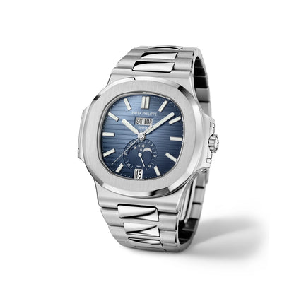 Patek Philippe Nautilus 5726/1A-014 Annual Calendar Stainless Steel Blue Dial