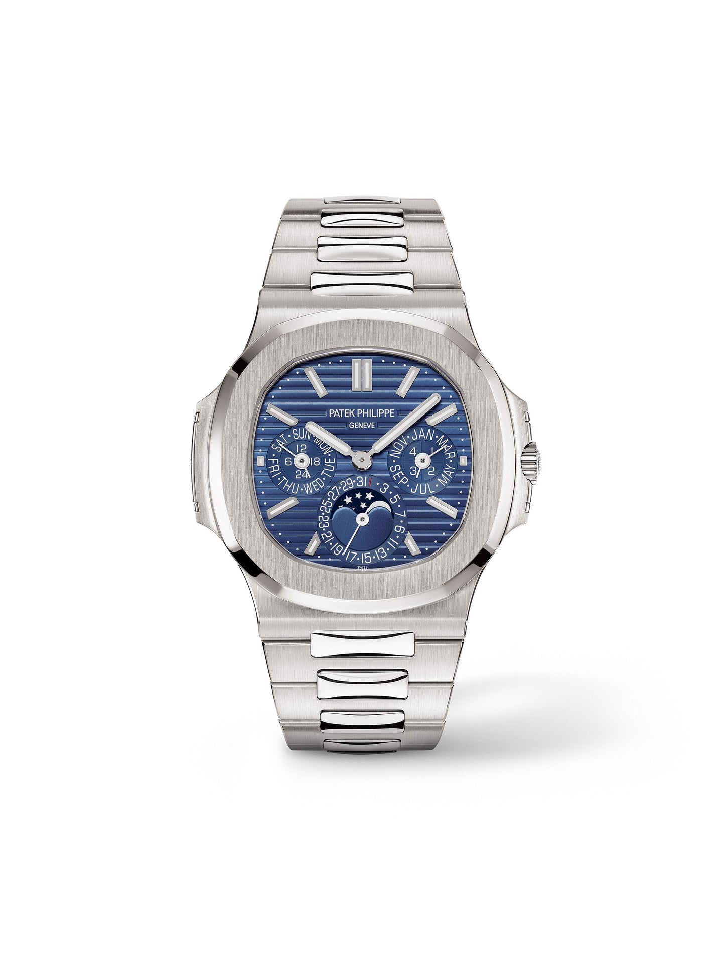 Nautilus Perpetual Calendar White Gold Blue Dial 40mm - 5740/1G-001