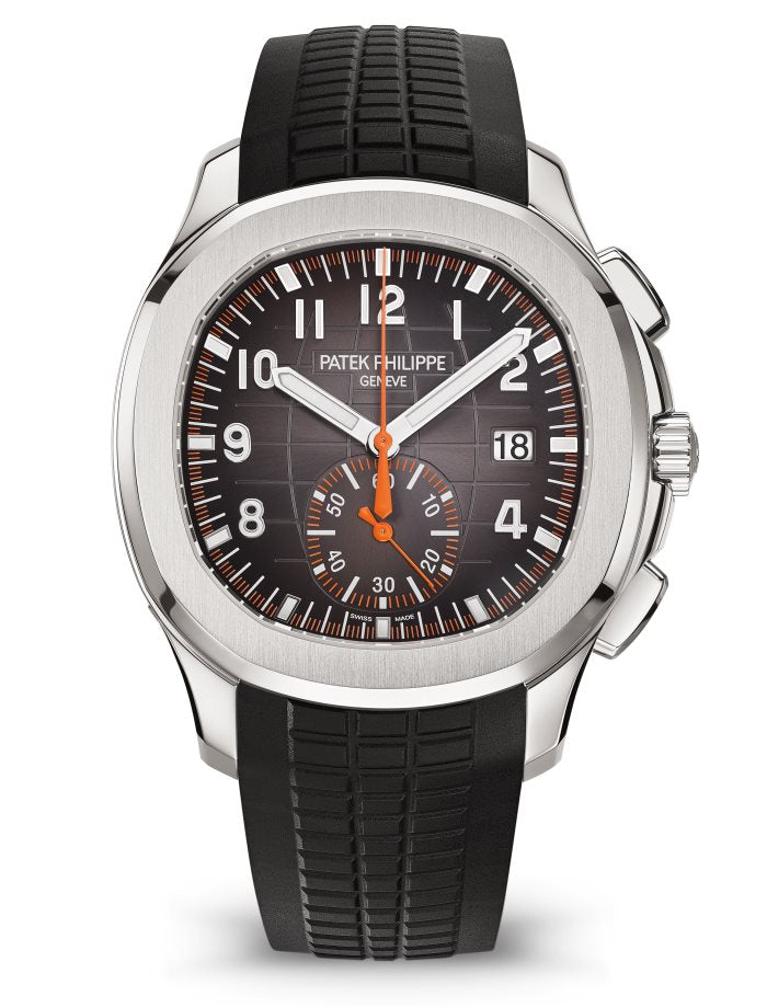 Patek Philippe Aquanaut Chronograph Steel Black Dial 41mm