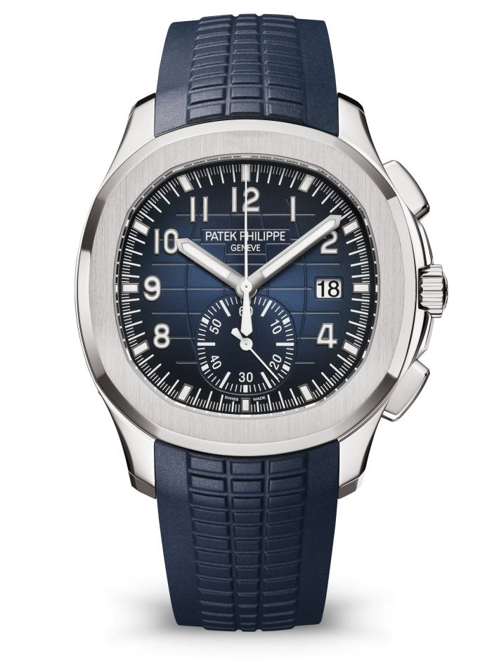 Patek Philippe Aquanaut Chronograph Steel Blue Dial 41mm