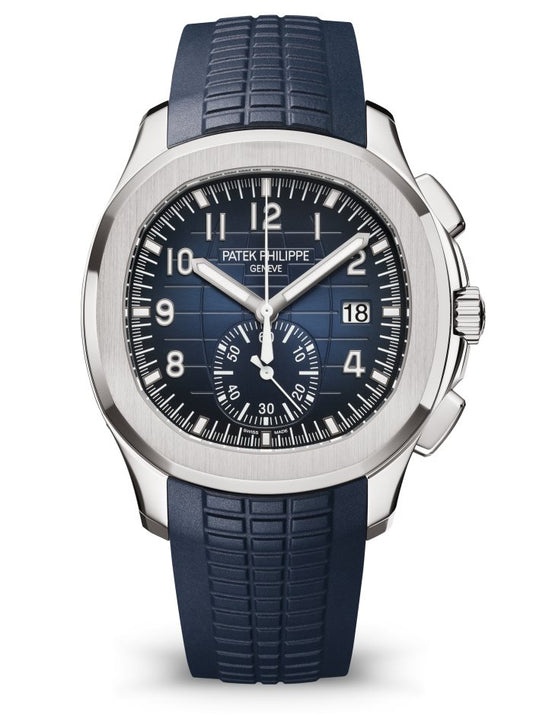 Patek Philippe Aquanaut Chronograph Steel Blue Dial 41mm
