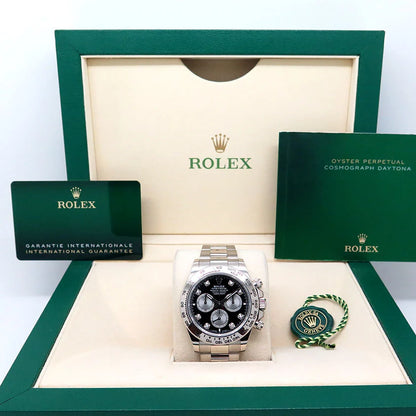 Superclone Rolex Daytona 40 mm Bright black Dial 126509