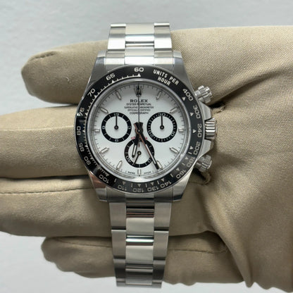 Superclone Rolex Daytona Ceramic “Panda” 40 mm White Dial 126500LN