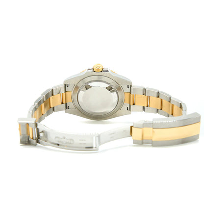 The Rolex Submariner Date Silver and Gold 41mm, Black Dial - Black Bezel