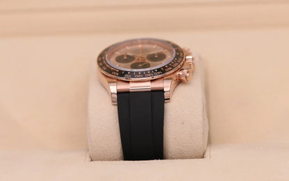 Superclone Rolex Daytona 40 mm Sundust Dial in Everose Gold 126515LN