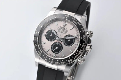 Superclone Rolex Daytona 40 mm Steel and bright black dial 126519LN