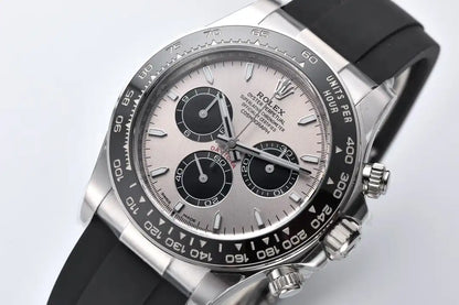 Superclone Rolex Daytona 40 mm Steel and bright black dial 126519LN