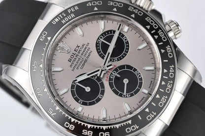 Superclone Rolex Daytona 40 mm Steel and bright black dial 126519LN