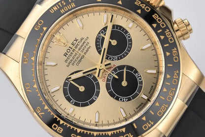 Superclone Rolex Daytona 40 mm Ceramic - Golden Dial 126518LN “Pikachu”
