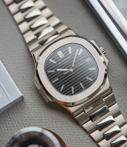 Patek Philippe Nautilus black dial