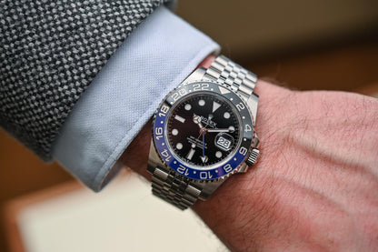 Rolex GMT-Master II 'Batgirl' Stainless Steel Jubilee - 40mm