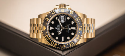 Rolex Jubliee Perpetual GOLD GMT-Master II - 126718GRNR