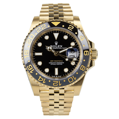 Rolex Jubliee Perpetual GOLD GMT-Master II - 126718GRNR