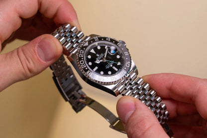 Rolex GMT-Master II 'Bruce Wayne' Stainless Steel Black Dial Jubilee