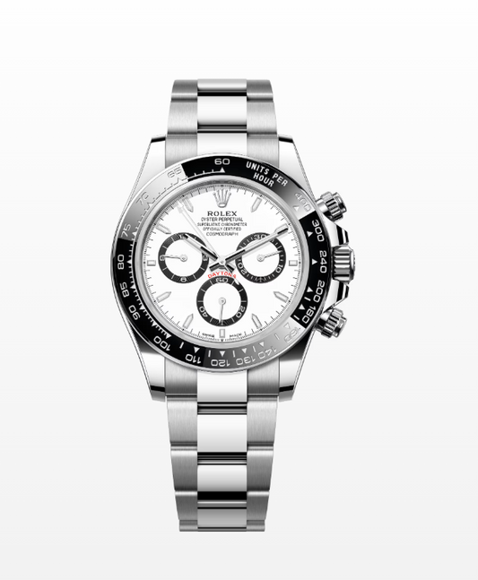 Superclone Rolex Daytona Ceramic “Panda” 40 mm White Dial 126500LN