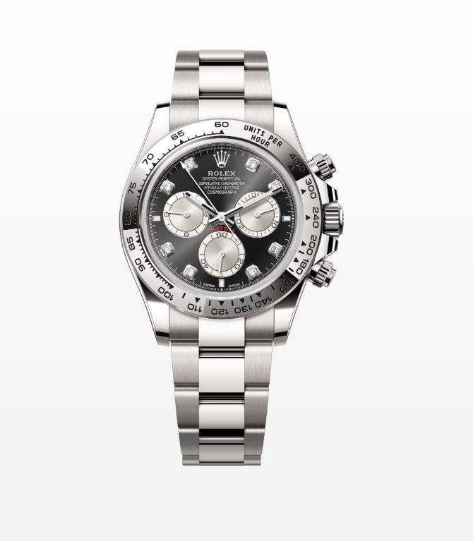 Superclone Rolex Daytona 40 mm Bright black Dial 126509