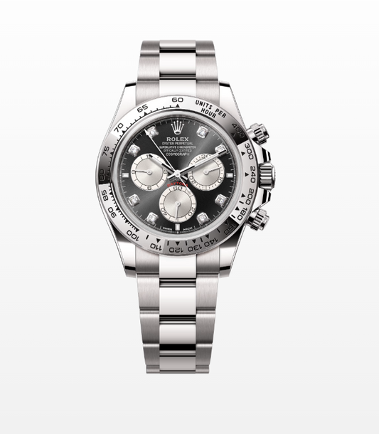 Superclone Rolex Daytona 40 mm Bright black Dial 126509