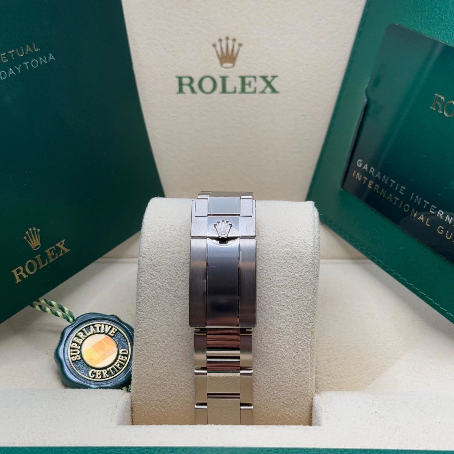 Superclone Rolex Daytona 40 mm Bright black Dial 126509