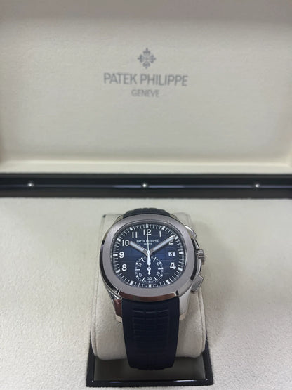 Patek Philippe Aquanaut Chronograph Steel Blue Dial 41mm