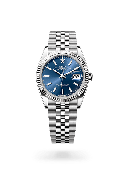 Rolex Datejust 36 Oyster, 36 mm, Oystersteel and white gold M126234-0017
