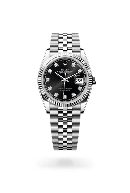 Rolex Datejust 36 Oyster, 36 mm, Oystersteel and white gold M126234-0027