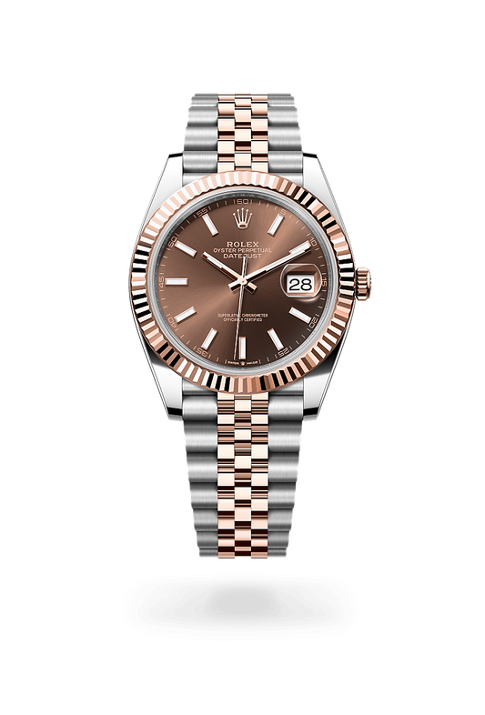 Rolex Datejust 41 Oyster, 41 mm, Oystersteel and Everose gold M126331-0002