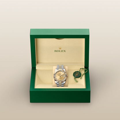 Rolex Datejust 41 Oyster, 41 mm, Oystersteel and yellow gold M126333-0012
