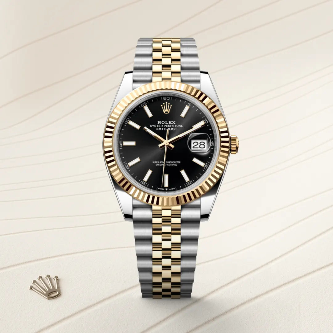 Rolex Datejust 41 Oyster, 41 mm, Oystersteel and yellow gold M126333-0014