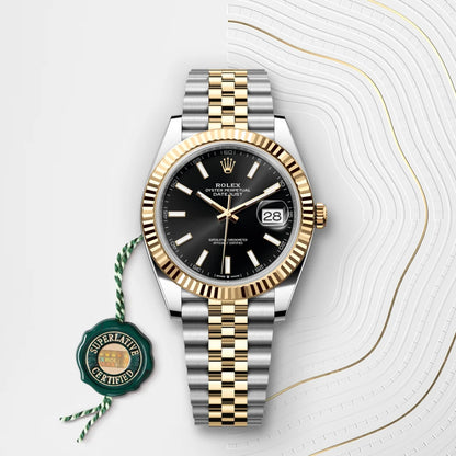 Rolex Datejust 41 Oyster, 41 mm, Oystersteel and yellow gold M126333-0014
