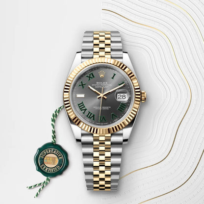 Rolex Datejust 41 Oyster, 41 mm, Oystersteel and yellow gold M126333-0020