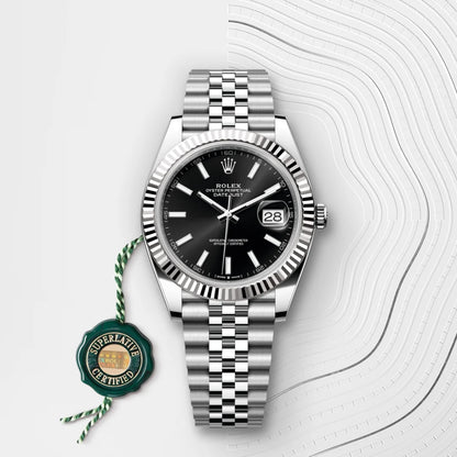 Rolex Datejust 41 Oyster, 41 mm, Oystersteel and white gold M126334-0018
