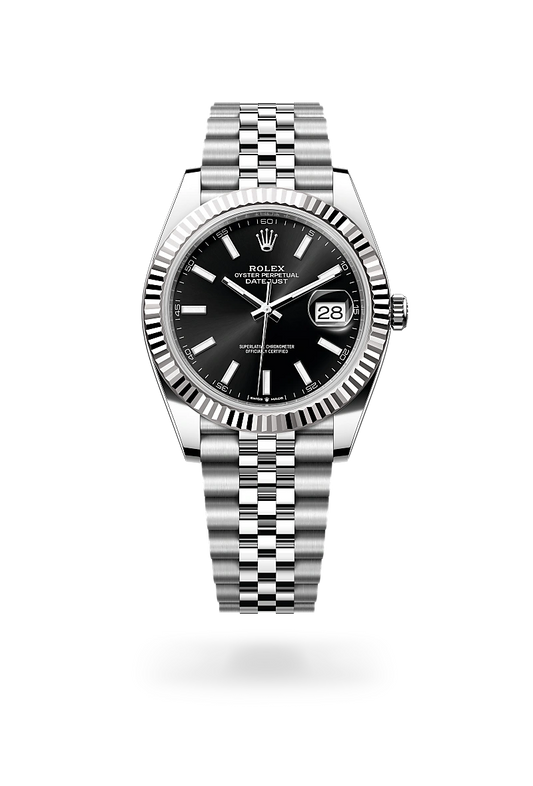 Rolex Datejust 41 Oyster, 41 mm, Oystersteel and white gold M126334-0018