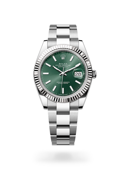 Rolex Datejust 41 Oyster, 41 mm, Oystersteel and white gold M126334-0027