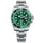 The Rolex Submariner Date Silver 41mm, Green Dial - Green Bezel