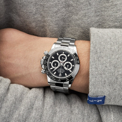 Superclone Rolex Daytona 40 mm Black Dial 126500LN “Godzilla”